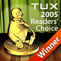 TUX 2005 Readers' Choice Award